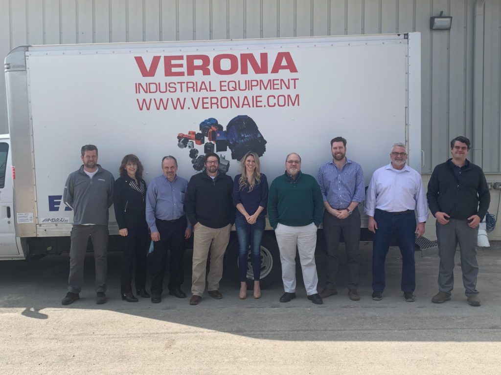 Team photo 2021, staff at Verona Industrial Equipment